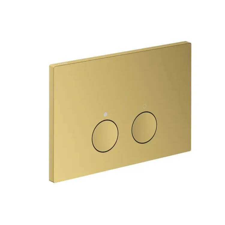 Клавіша змиву AXOR FlushPlate, Polished Gold Optic (42530990)