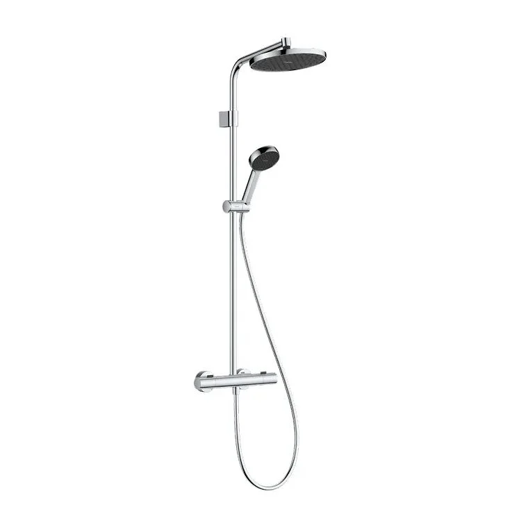 Душова система Hansgrohe Activera S 240 1jet EcoSmart+ Ecostat Fine Varia, Chrome (28083000)