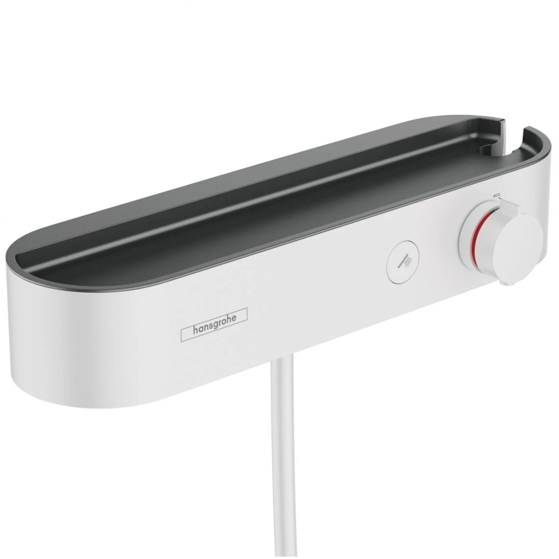 Термостат для душуHansgrohe ShowerTablet Select 412 мм, Matt White (24360700)