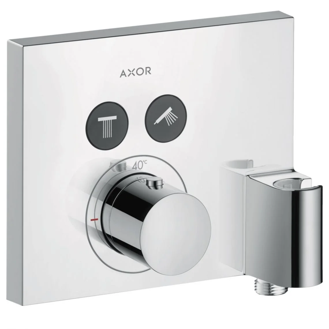 Термостат AXOR ShowerSelect Highflow Fix Fit на 2 споживача, хром (36712000)