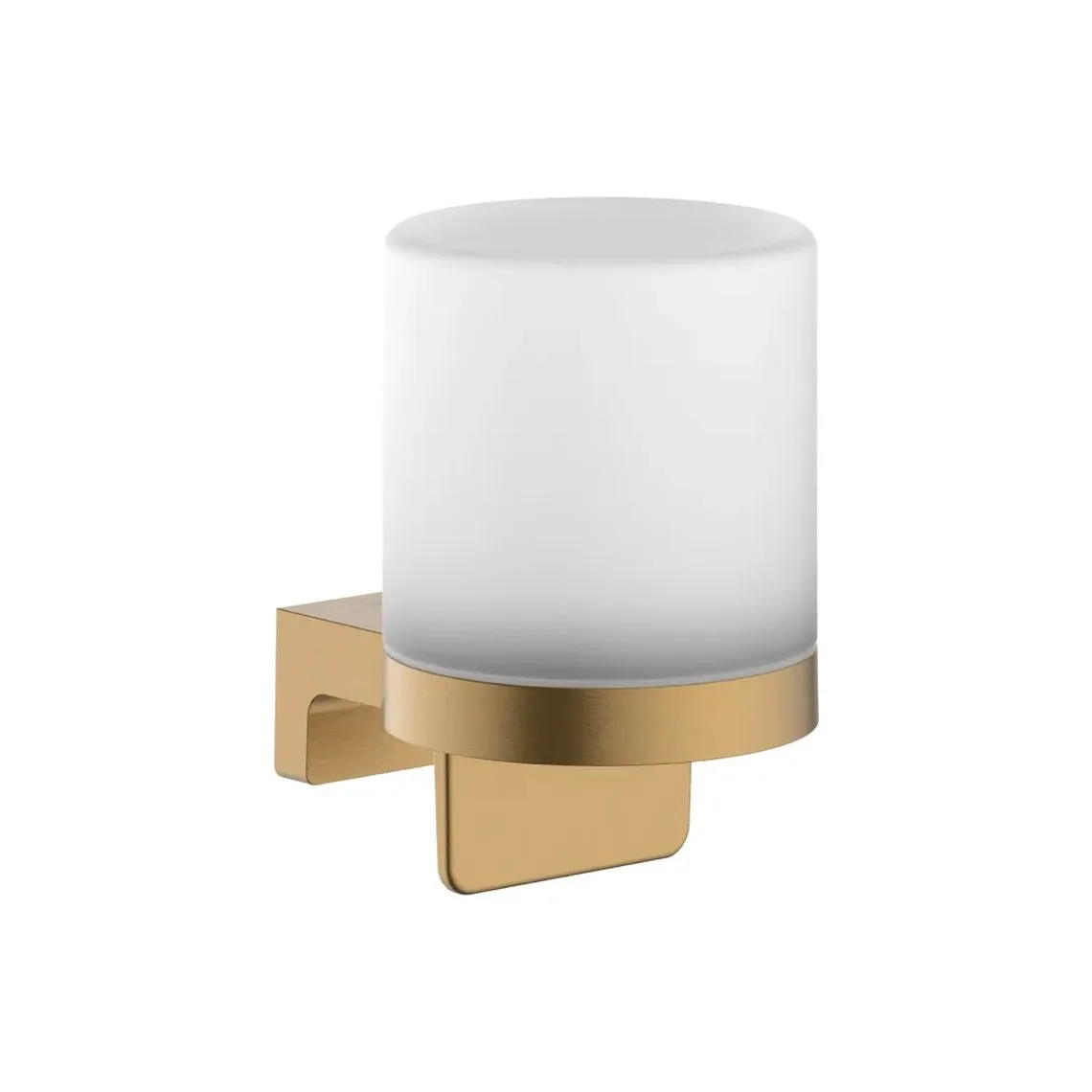Дозатор рідкого мила Hansgrohe AddStoris S підвісний, Brushed Bronze/скло (41765140)