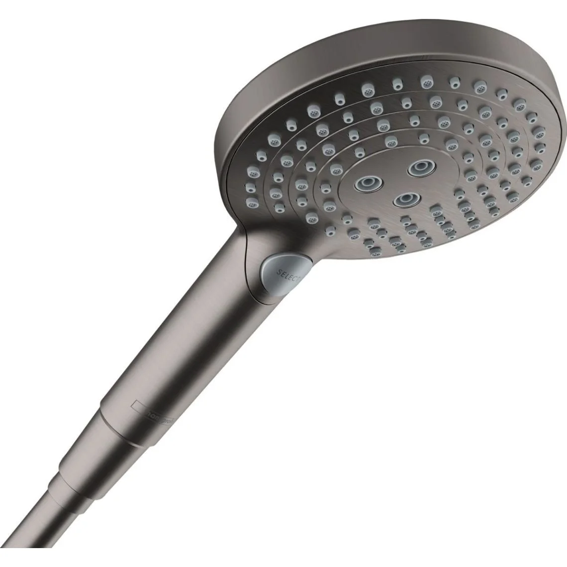 Ручний душ Hansgrohe Raindance Select S 120 3jet PowderRain EcoSmart, Brushed Black Chrome (26515340)