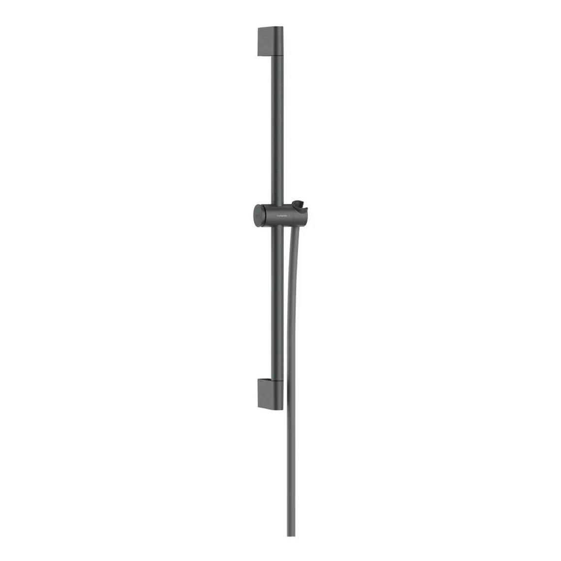 Душова штанга Hansgrohe Pulsify S 65 см зі шлангом 160 см, Brushed Black Chrome (24400340)