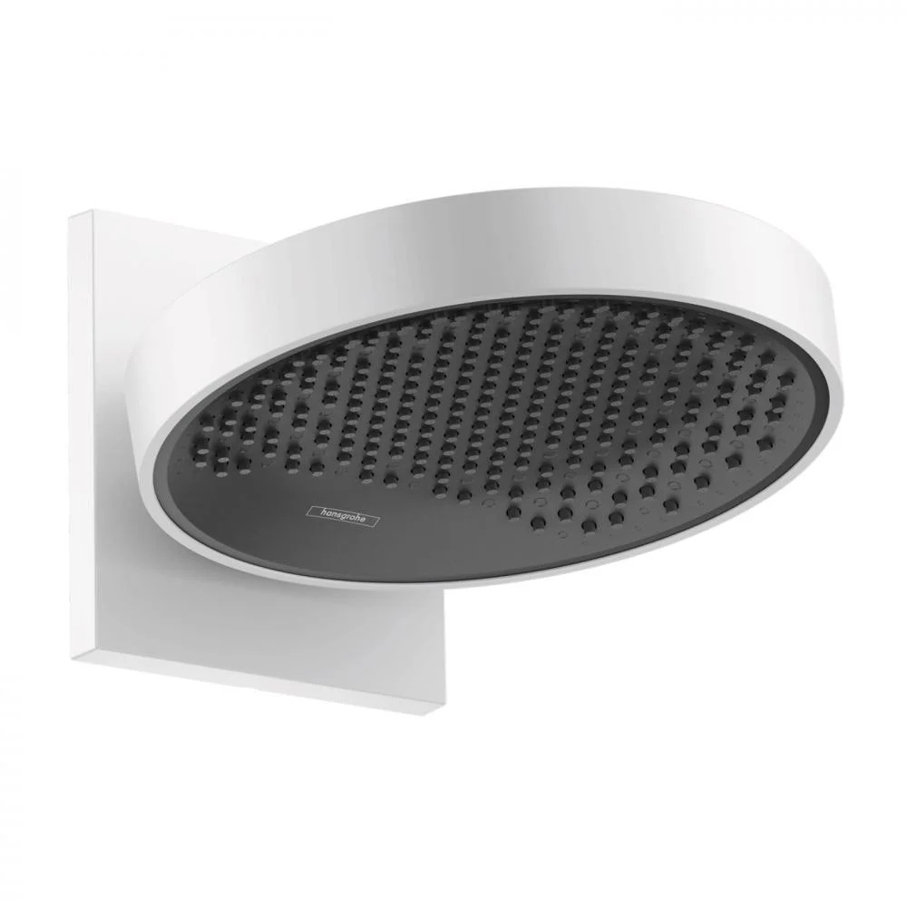 Верхній душ Hansgrohe Rainfinity 250 1jet з власником, matt white (26226700)