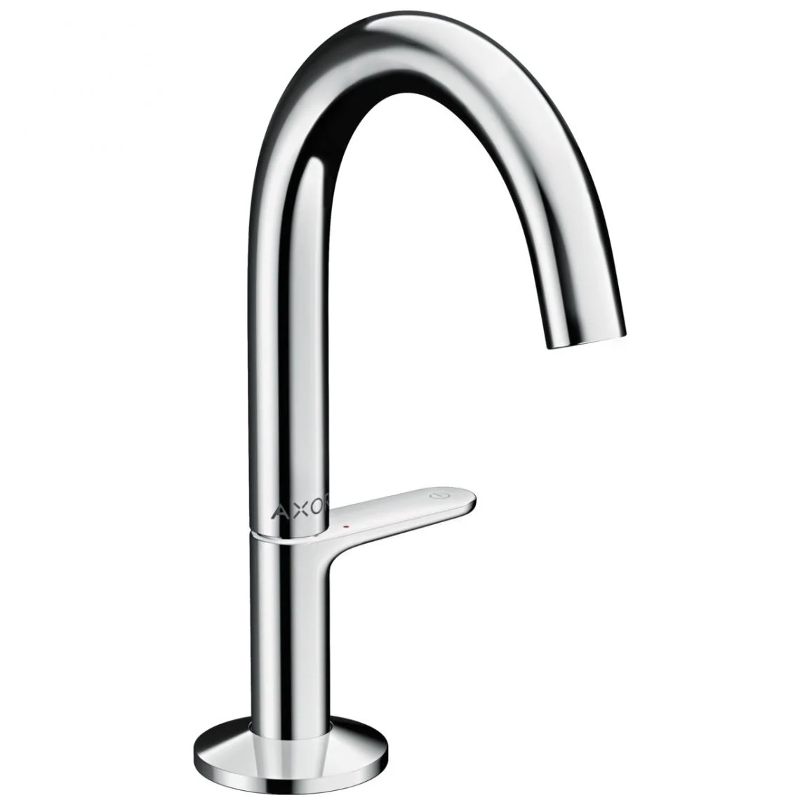 Змішувач для умивальника AXOR ONE Select 140 з донним клапаном push-open, хром (48010000)