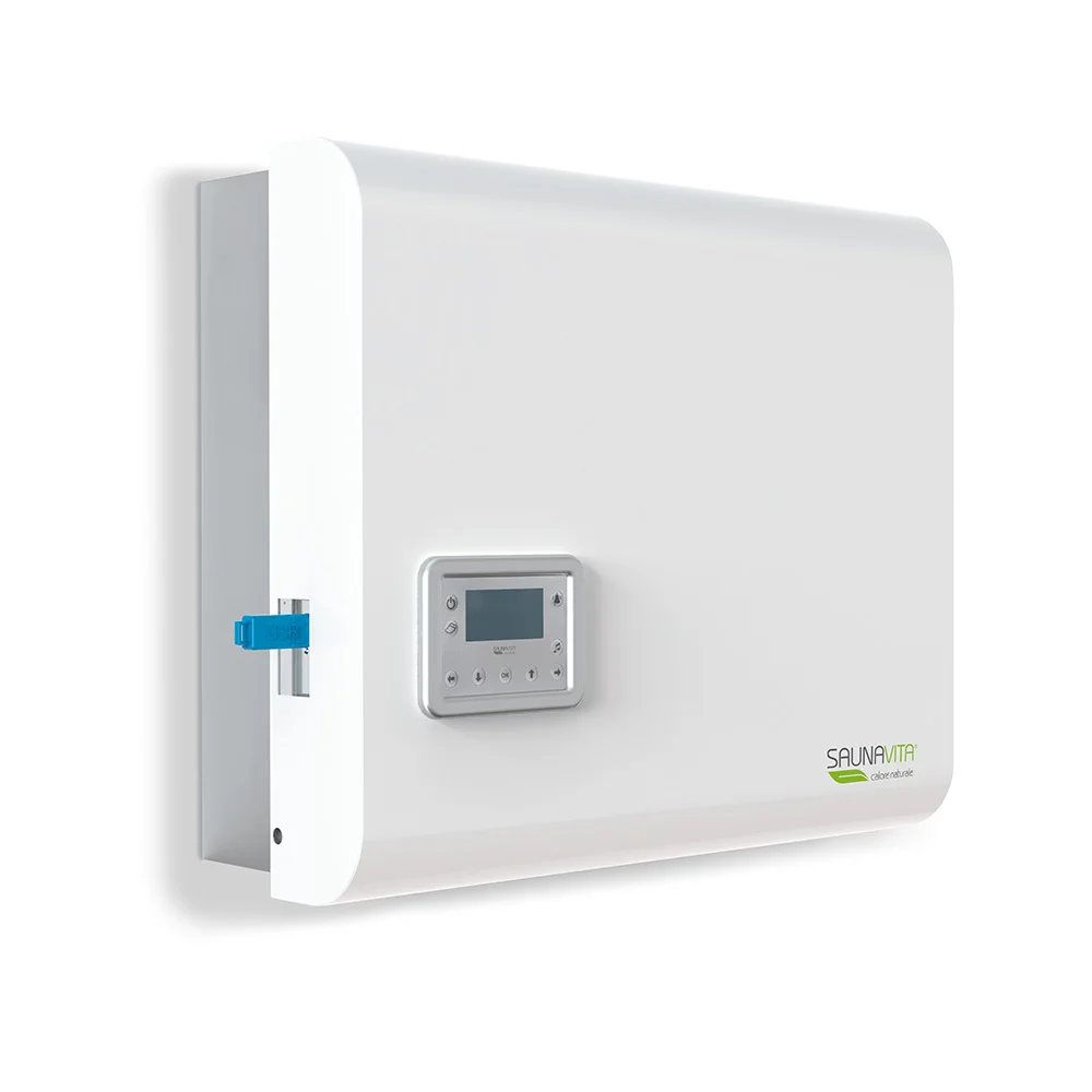Парогенератор Hafro Sv Steam kW12 для приміщень до 12м3, білий (SSGSV-130_Touch_LED_A_BT)
