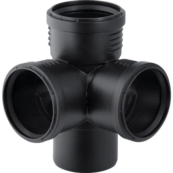 Хрестовина Geberit Silent-PP 87,5 ° d 90/90/90 (390.459.14.1)