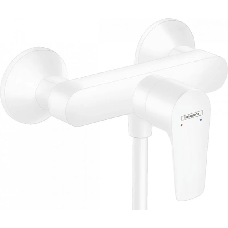 Змішувач для душа Hansgrohe Talis E, білий матовий (71760700)