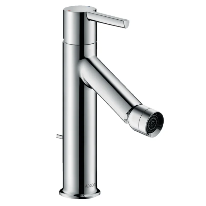 Змішувач для біде AXOR Starck Lever з донним клапаном, хром (10214000)