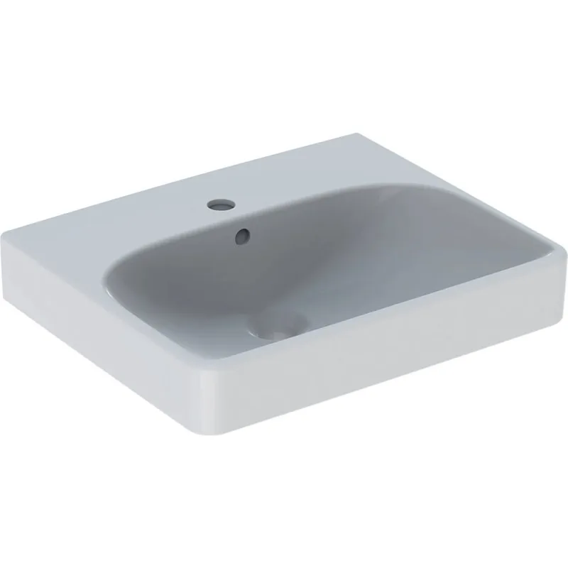Умивальник підвісний Geberit Smyle Square 50х41, білий (500.256.01.1)