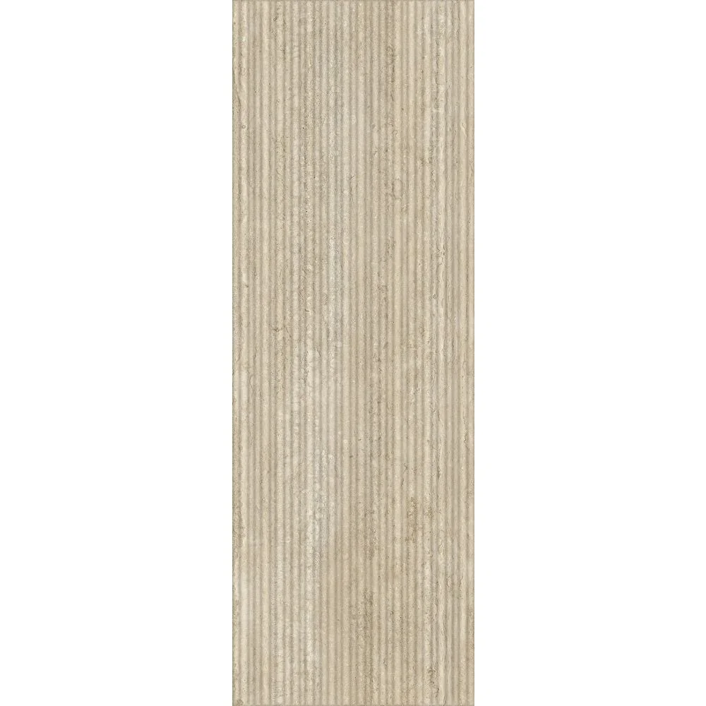 Керамограніт Marazzi, Fabula Wall 3D Mikado Travertino Classico Rett 33х100, 10 мм (MP0K)