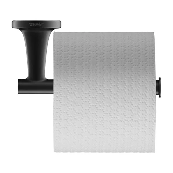 Тримач туалетного паперу Duravit Starck T, чорний матовий (0099374600)