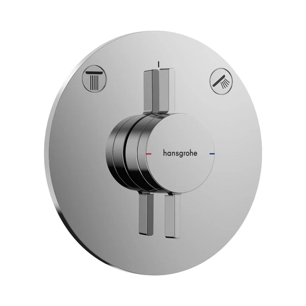 Змішувач Hansgrohe прихованого монтажу DuoTurn S на 2 функції, Chrome (75418000)