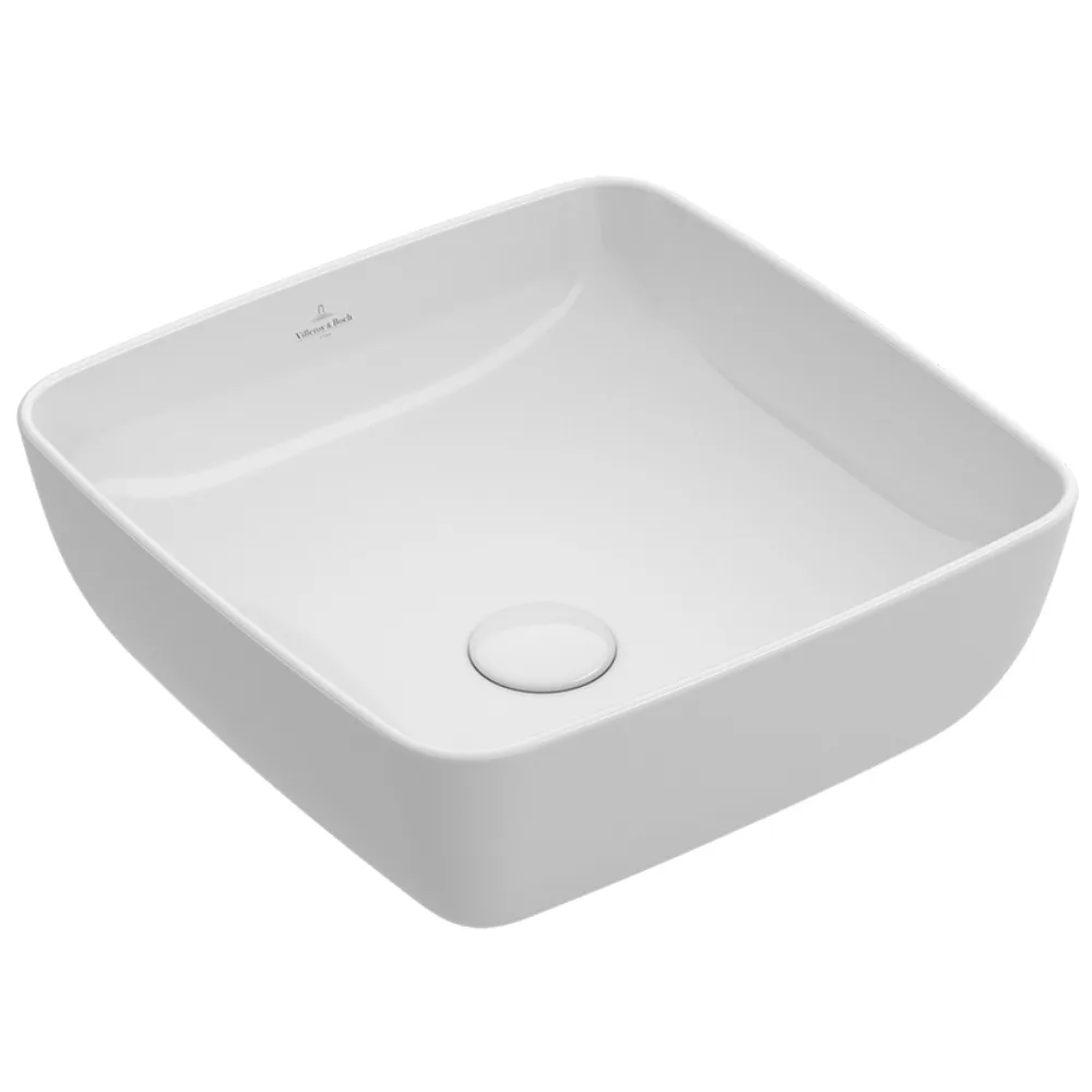 Умивальник на стільницю Villeroy & Boch Artis 41х41 без переливу (41784101)