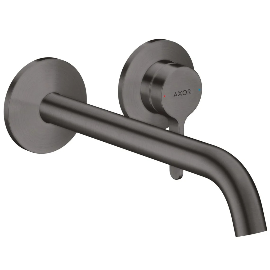 Змішувач для умивальника AXOR One 220 зі стіни, Brushed Black Chrome (48120340)