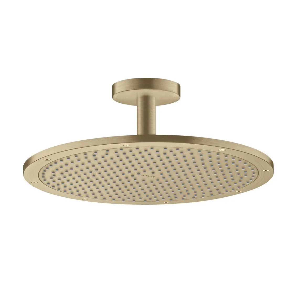 Верхній душ Axor 350 1jet P з утримувачем зі стелі, Brushed Bronze (26035140)