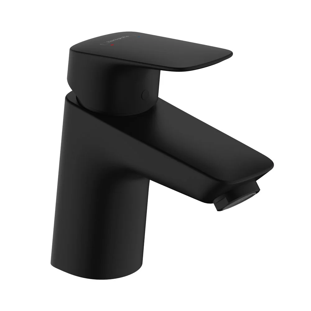 Змішувач Hansgrohe Logis 70 для умивальника, Matt Black (71070670)