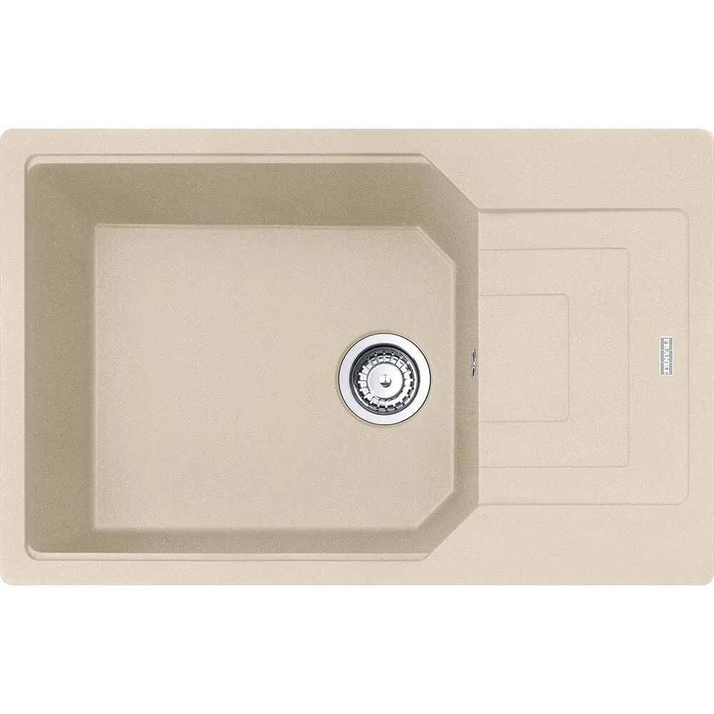 Кухонна мийка Franke UBG 611-78 XL, накладна, оборотна, 78x50, граніт бежевий (114.0701.798)