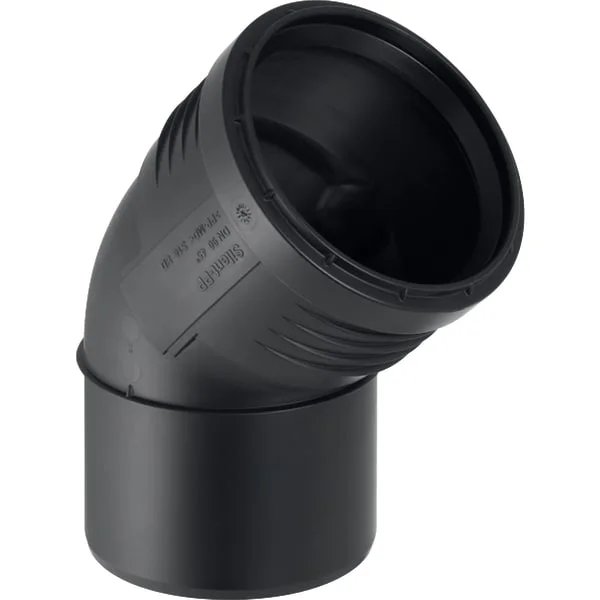 Відведення Geberit Silent-PP 45 ° d 75 мм (390.322.14.1)