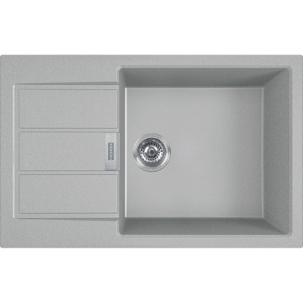 Кухонна мийка Franke S2D 611-78 XL, накладна, оборотна, 78x50, тектонайт сірий (143.0621.339)
