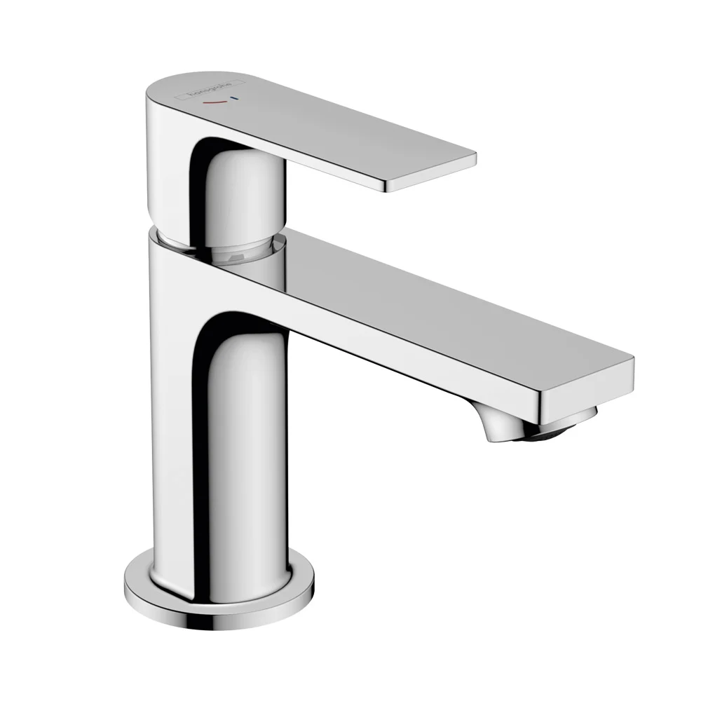 Змішувач Hansgrohe Rebris E 80 Coolstart EcoSmart+ для умивальника з д/в pop-up, Chrome (72587000)