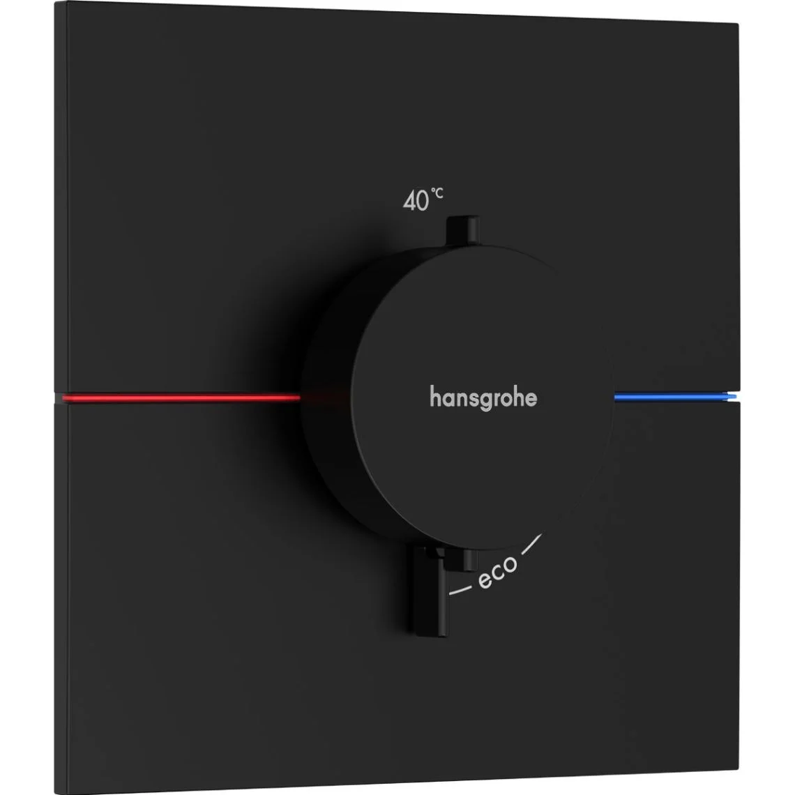 Термостат прихованого монтажу Hansgrohe ShowerSelect Comfort E HighFlow, Matt Black (15574670)