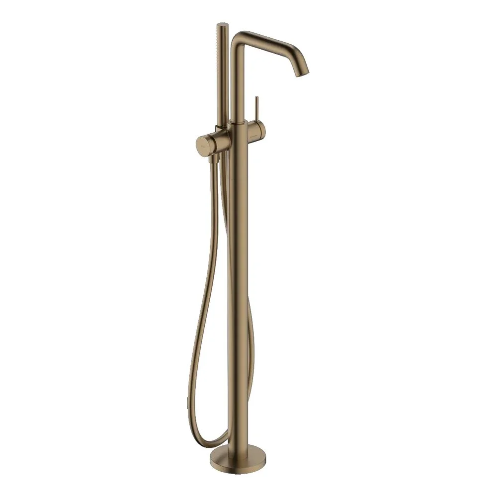 Змішувач для ванни Hansgrohe Tecturis S підлоговий, бронза (73440140)