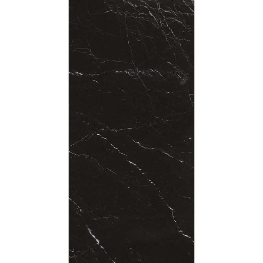 Керамогранітна плита для стільниць Marazzi Grande Marble Look Elegant Black Satin W/Mesh 162х324 12 мм (M350)
