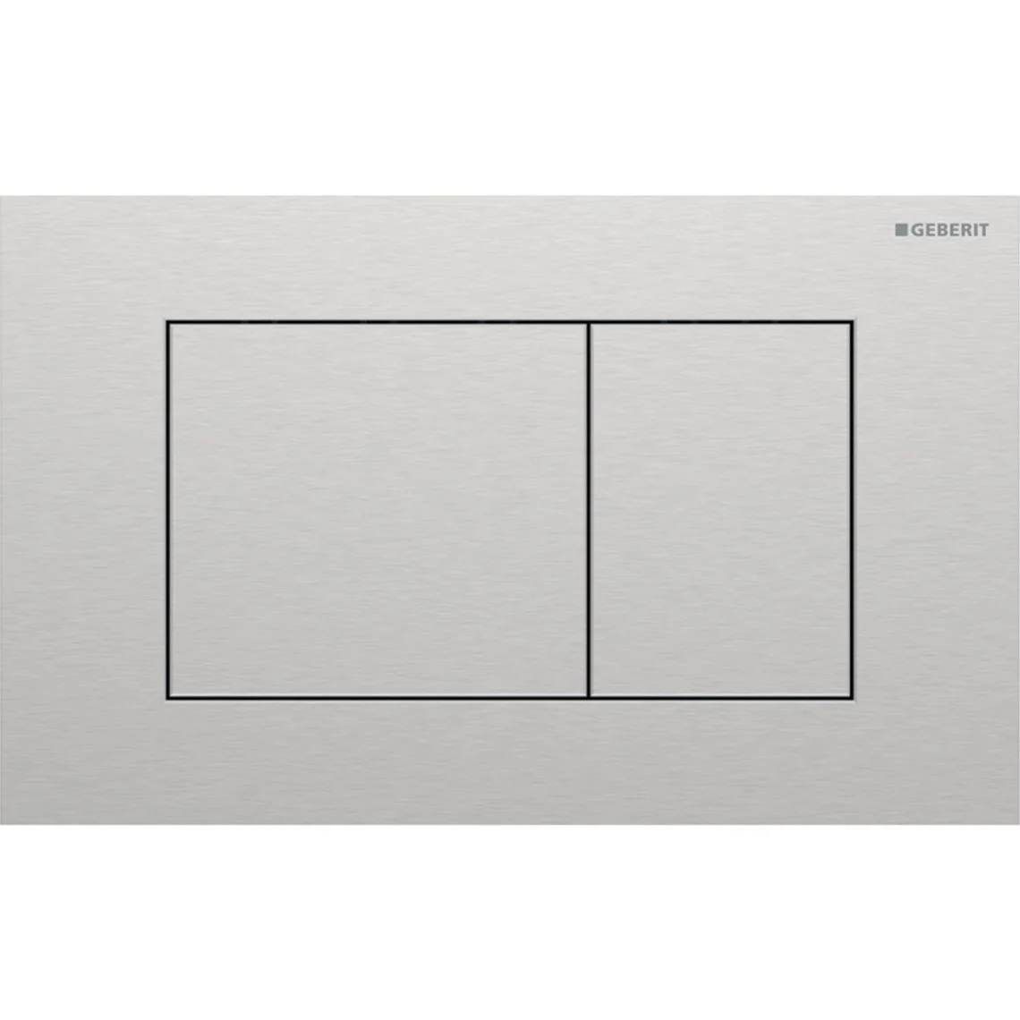 Клавіша змиву Geberit Sigma40 Square, нерж.сталь матова (115.629.FW.1)