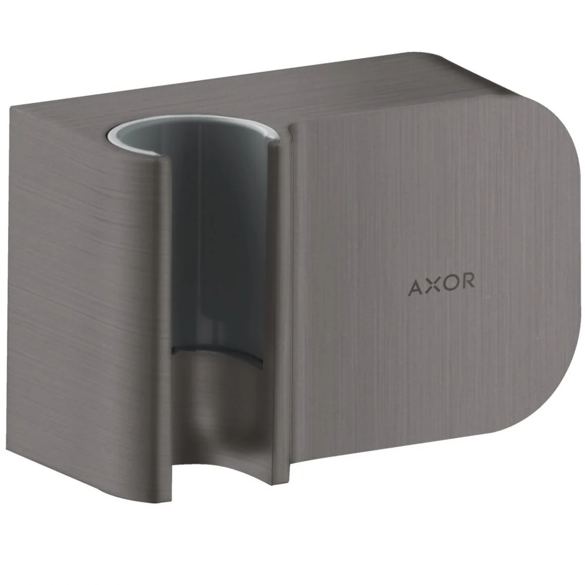 Шланговое під'єднання AXOR Fixfit Porter One з власником, brushed black chrome (45723340)
