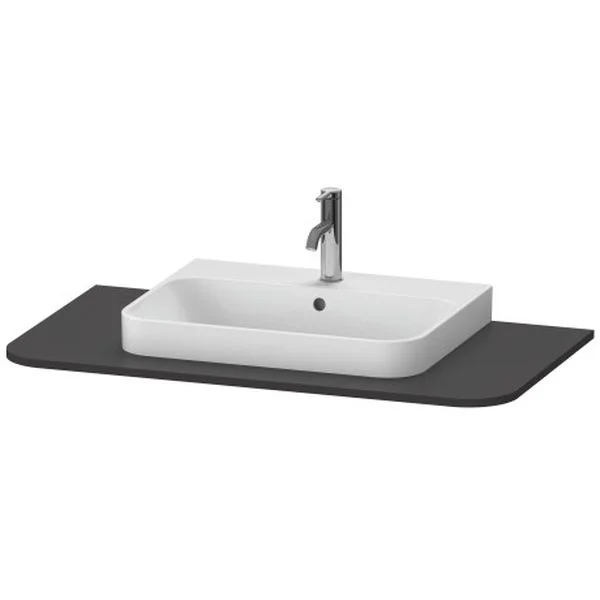Консоль для тумбочки під умивальник Duravit Happy D.2 Plus 1000х550 мм, графит матовий (HP031E08080)