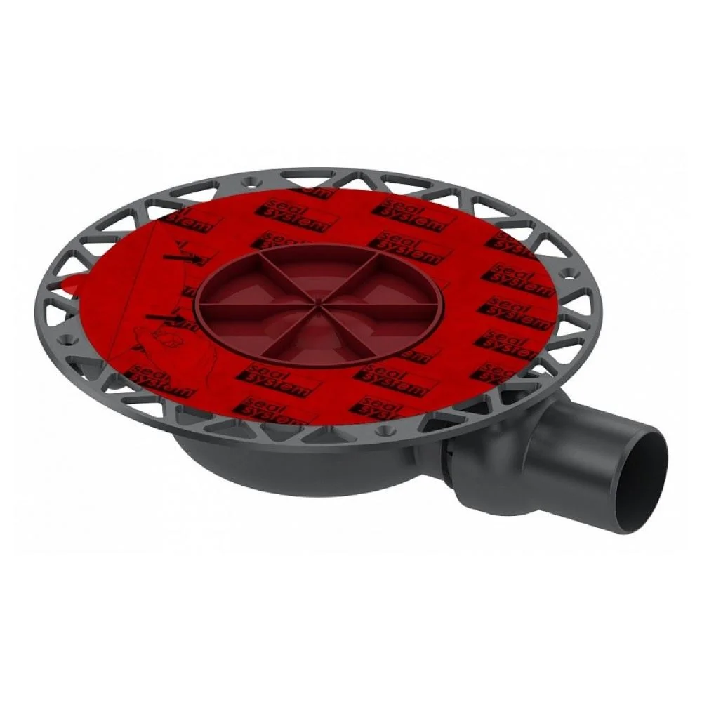 Корпус трапу TECEdrainpoint S DN50, горизонтальний, низький з гідрозатвором (3601400)