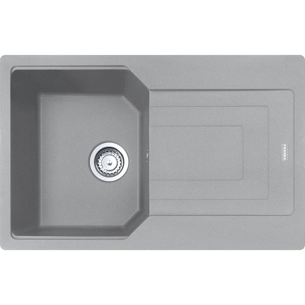 Кухонна мийка Franke UBG 611-78, накладна, оборотна, 78x50, граніт сірий камінь (114.0701.805)