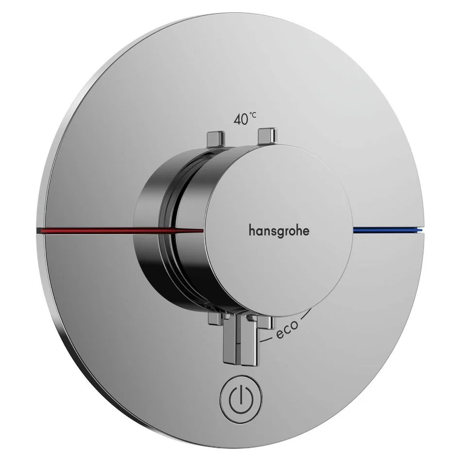 Термостат прихованого монтажу Hansgrohe ShowerSelect Comfort S HighFlow на 1 функцію, Chrome (15562000)