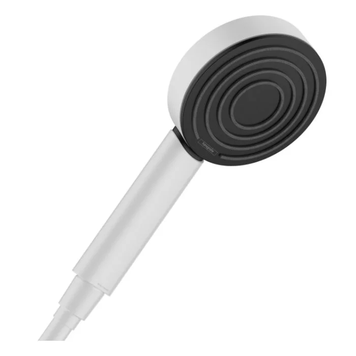 Ручний душ Hansgrohe Pulsify 105 1jet Green/EcoSmart, білий матовий (24121700)