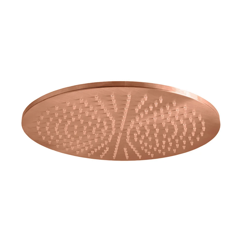 Верхній душ Paffoni Master King Tondo, 30 см, Brushed Copper PVD (ZSOF079RASP)