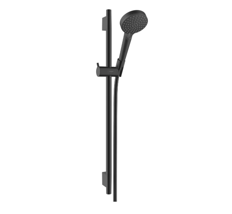 Душовий набір Hansgrohe Vernis Blend Vario EcoSmart S Puro 65 см, чорний (26423670)