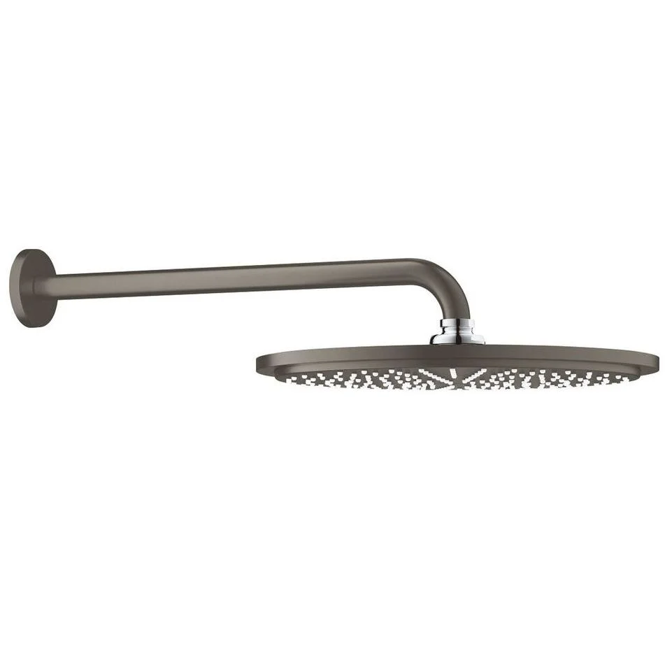 Верхній душ з кронштейном Grohe Rainshower Cosmopolitan 310, графіт матовий (26066AL0)