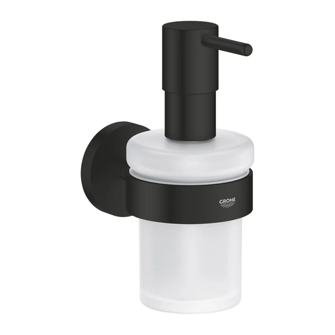 Дозатор рідкого мила Grohe Essentials, чорний матовий (1022572430)