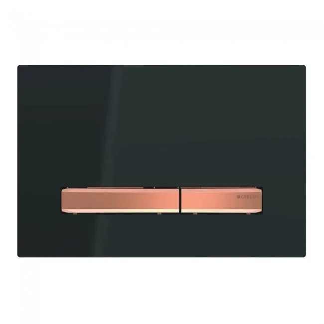 Кнопка змиву Geberit Sigma50, чорний/червоне золото (115.670.DW.2)