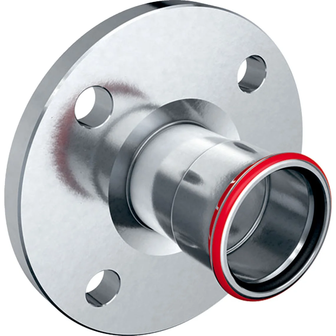 Фланець Geberit Mapress з вуглецевої сталі, PN 10/16, з прес-муфтою d 22мм, DN20 (23754)