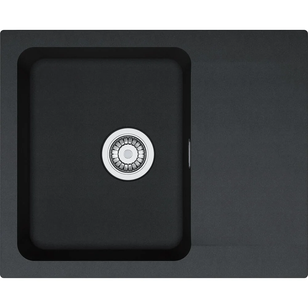 Мийка кухонна Franke OID 611-62, накладна, оборотна, 62x50, тектонайт чорний (114.0498.008)
