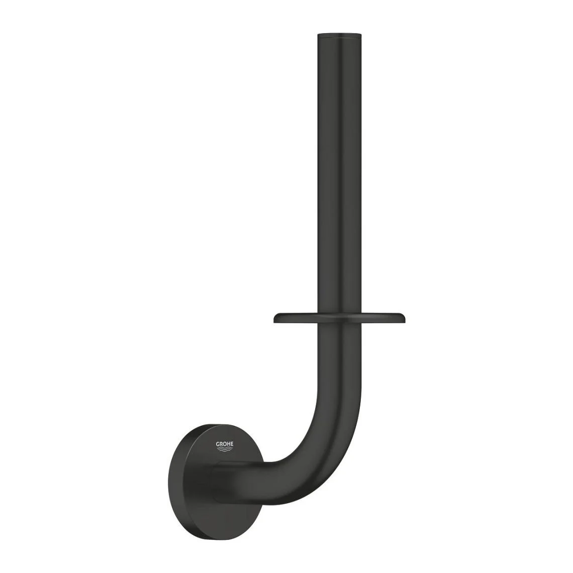 Тримач туалетного паперу Grohe Essentials, запасного рулону, чорний матовий (1024692430)