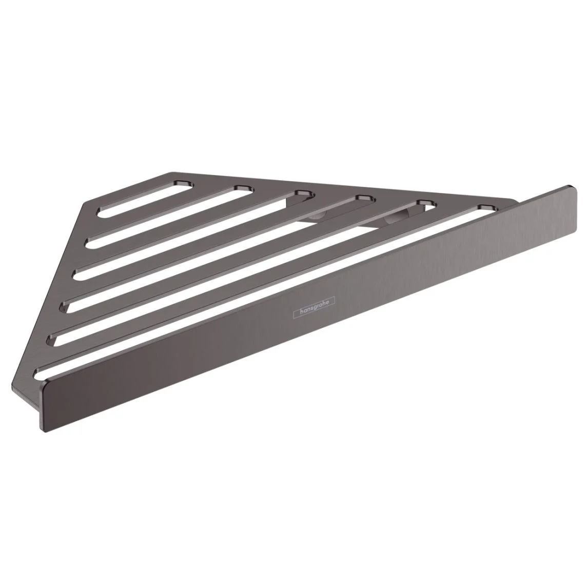 Полиця кутова Hansgrohe AddStoris, 14,8 х14, 8x30, 5см, Brushed Black (41741340)