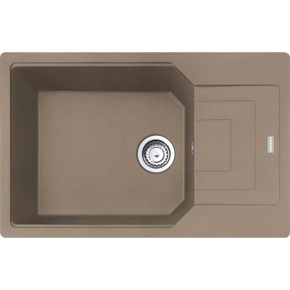 Кухонна мийка Franke UBG 611-78 XL, накладна, оборотна, 78x50, граніт мигдаль (114.0701.800)