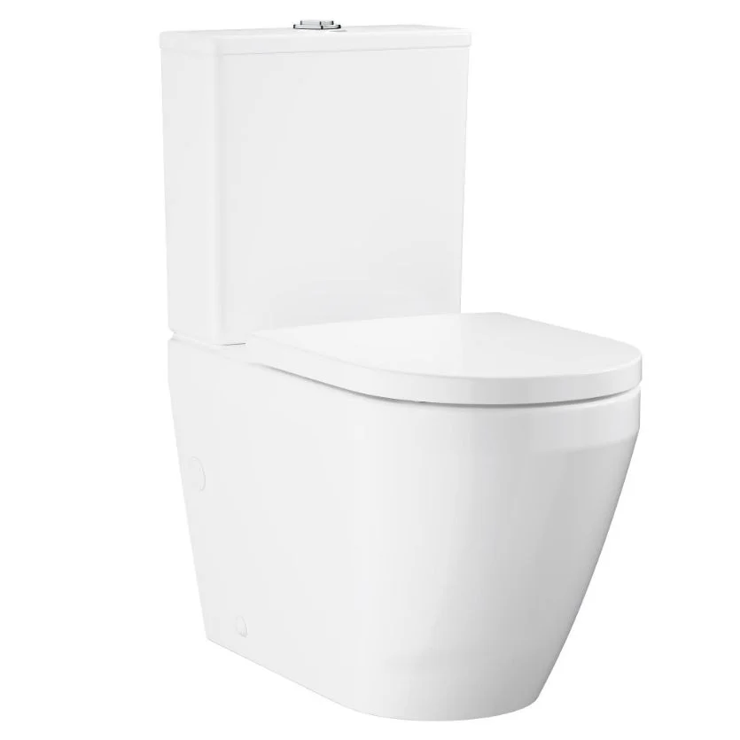 Унітаз для підлоги Grohe Euro Ceramic, готовий комплект, горизонтальний випуск, білий (102513SH00)