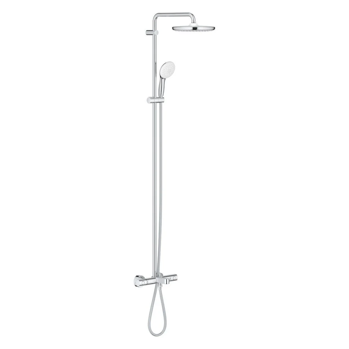 Душова система з термостатом Grohe Tempesta 250 shower system THM bath 9,5l, хром (26672001)