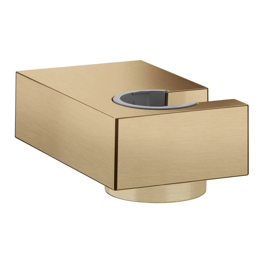 Тримач для душу Hansgrohe Porter E, шліфована бронза (28387140)