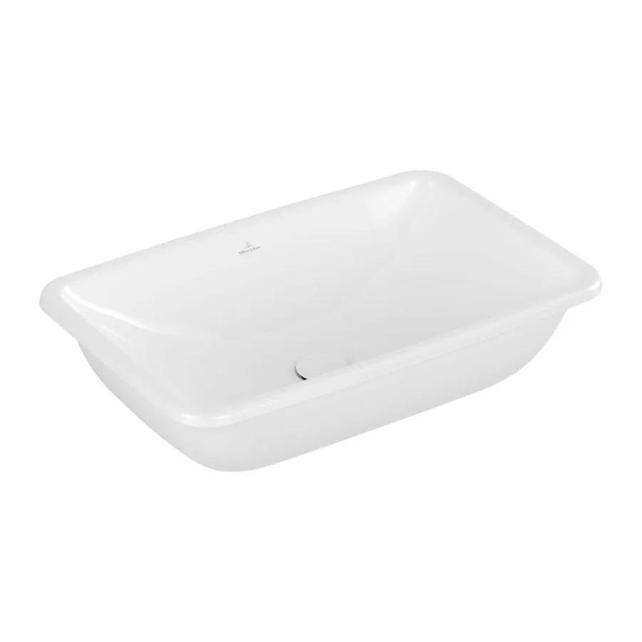 Умивальник під стільницю Villeroy&Boch Loop&Friends, 61,5x38см, White Alpin CeramicPlus (4A5800R1)