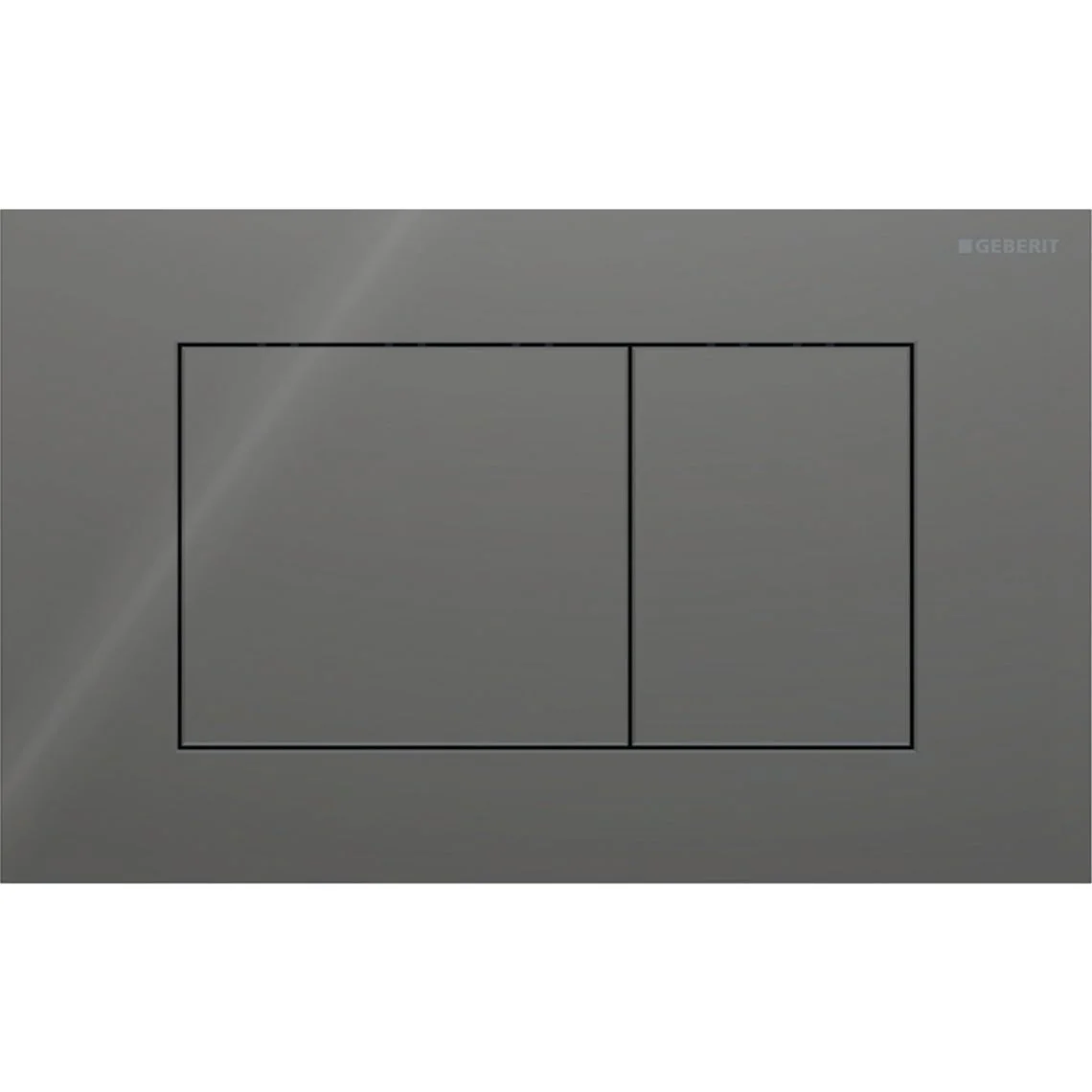 Клавіша змиву Geberit Sigma40 Square, скло, лава (115.629.JK.1)
